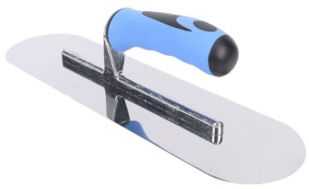 Plyisty Frattone per Gesso con Forma Ergonomica Finitura Liscia, Adatta per Lavori di Muratura, Acciaio Inox 355x100mm