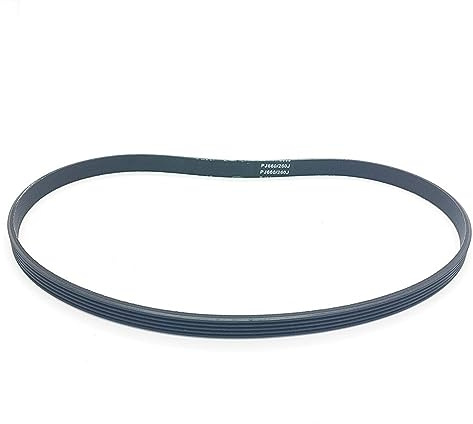 Cinghia di trasmissione compatibile con tapis roulant, 1 pezzo, trasmissione a cinghia PJ660/260J, 5 nervature, in gomma, cuneo multiplo, cinghia di trasmissione per moto fitness