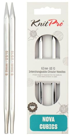 KnitPro Nova Cubics Austauschbare Nadelspitzen 5 (13cm) | 6mm