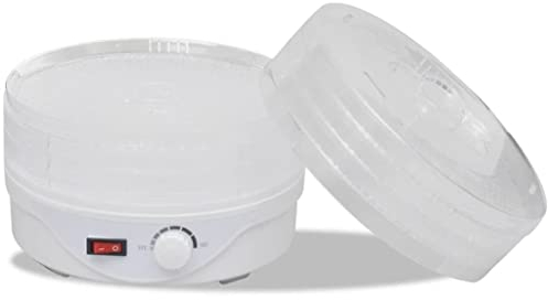 vidaXL Déshydrateur 6 Plateaux Empilables Alimentaire 250 W Sèche-linge Fruits