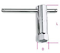 BETA 955 16 - Chiave a Tubo Semplice per Candele d’accensione