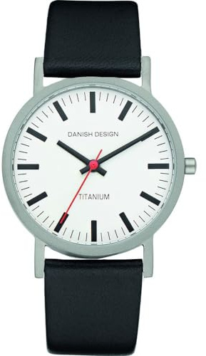 Danish Design Herren-Armbanduhr XL Analog Leder 3316028