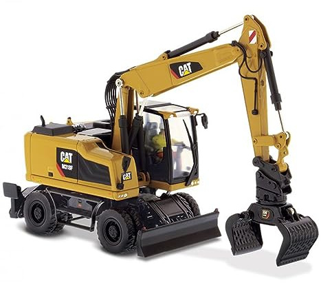 Diecast Masters Caterpillar Mobilbagger M318F, High Line Serie, Maßstab 1:50, ca. 17,2 x 5,1 x 6,4 cm, ab 14 Jahren