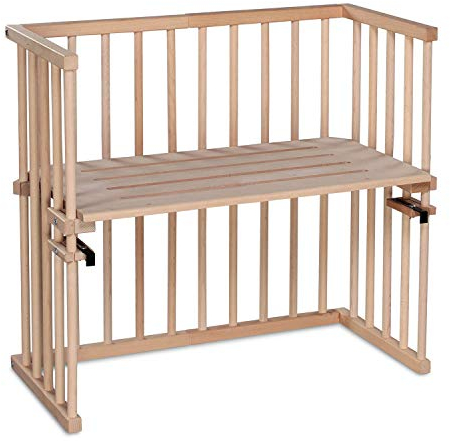 babybay Mini Beistellbett, natur unbehandelt
