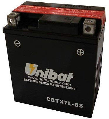 BATTERIA UNIBAT YTX7L-BS per HONDA SH - HORNET ITALY
