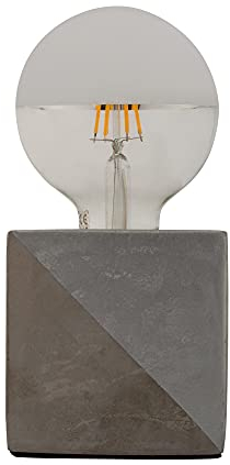 Pauleen Jewel Table luminaire 48196 Silver Jwewel Lampada da Tavolo Max. 20 Watt Argento calcestruzzo E27