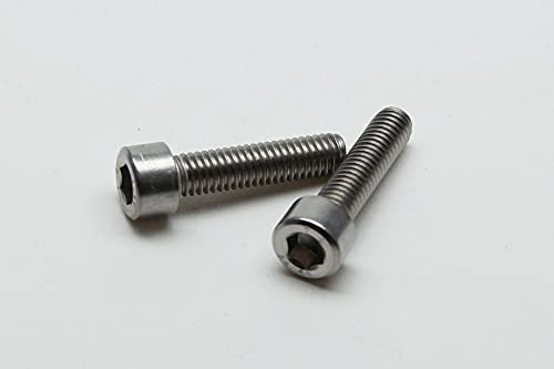 PD® Innensechskantschrauben M6x25 mm (DIN 912) | Zylinderschrauben A2 V2A | Rostfreie Edelstahlschrauben mit Innensechskant | ISO 4762, V2A rostfrei | 25 Stück