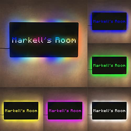 Personalisierte Tag Neonschilder Nachtlichter mit Namensschild für Paare, benutzerdefinierte LED Acryl Gravur Name Nachtlicht für Freundin Frau Valetinstag Jahrestag