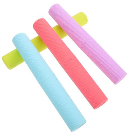 Healeved 4stücke Zahnbürstenetui Reise Tragbar Zahnbürstenbehälter Für Unterwegs Zahnbürstenboxen Kreative Reiseetuis Aus Hochwertigem Material