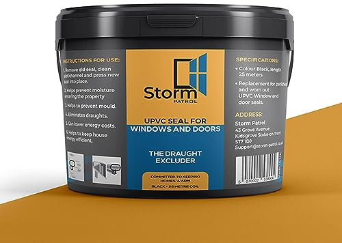 UPVC Replacement Door and Window Seal (25 Meters)