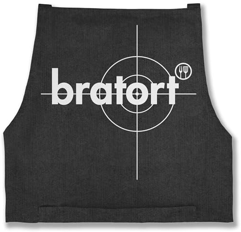 Shirtracer - Schürze - Grillschürze - Erwachsene - Bratort Grill Geschenk I Grillmeister I Grill Fans