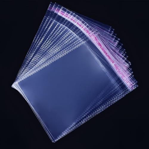 Festa Centro 10 x 14 + 2,5 cm 160 st återförslutningsbara genomskinliga påsar med självhäftande förslutning självhäftande plastpåsar genomskinliga plastpåsar OPP plastpåsar för förpackning