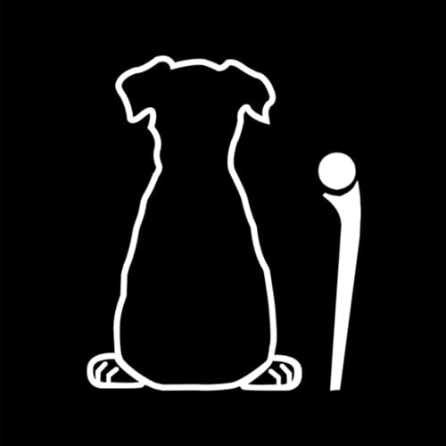 Pegatinas de Perro Autos Pegatinas Cola Móvil Divertida del Perro, Limpiador de Ventana de La Etiqueta Engomada del Coche, Para Limpiaparabrisas Trasero de Coche