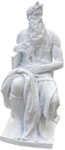 Moses Statue Skulptur Moses Statue in San Pietro in Vincoli 3D Skulptur 20cm