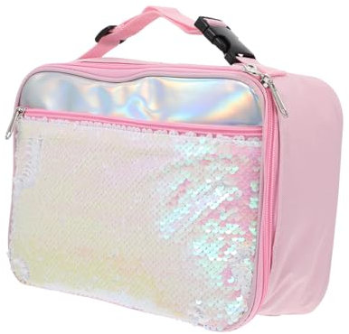 COLLBATH Borsa Pranzo Bento Portatile Semplice Realizzata Materiali Resistenti Per Scuola E Lavoro Ampia Capacità