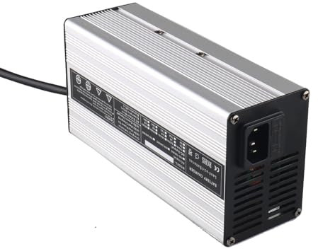 HTDRE Chargeurs de Batterie au Plomb 12 V, 24 V, 36 V, 48 V, 60 V, 72 V, pour voiturette de Golf, 240 W, pour Chariot élévateur électrique, transpalette, voiturette de Golf