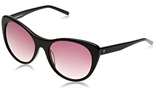 Rodenstock Sonnenbrille R3265 Oval Sonnenbrille 57, Schwarz