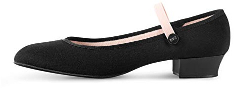 Bloch Women's Accent Athletic Shoe, Black, 4 Medium US