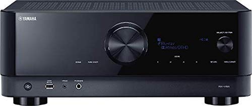 Yamaha AV Receiver RX-V4A - Network receiver with MusicCast surround sound, gaming functions and voice control, all-round talent with 5.1 channels, in black (Renewed)