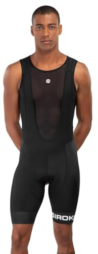 SIROKO - Culotte Ciclismo Aspen - L - Negro