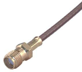 CONN COAX RF, SMA JACK, 50 OHM, CAVO, Connettori RF/coassiali, Qtà.1 | 21_SMA-50-2-6/111_NH