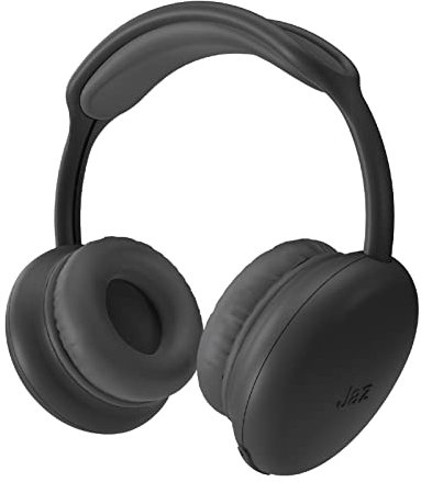 JAZ SBS Cuffie Wireless ARX, Cuffie per Smartphone, Smart TV e Pc, 16 ore di Autonomia con una Carica, Cuffie Over Ear Regolabili con Microfono e Cavo di Ricarica USB-C Incluso