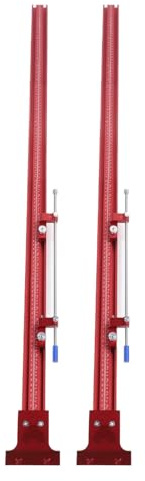 Parallelführungsschienensystem, Parallelführungsschienensystem Aluminiumlegierung Kreissägenführungsschiene Holzbearbeitungsbahn Universalwerkzeug, Linearbewegungsführungen