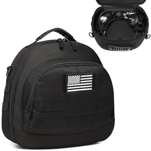 SLINRKE Scuba Regulator Bag - Tactical Style Diving Regulator Protective Bags Protecting and Storage Diving Gear with Adjustable Shoulder Strap, Black