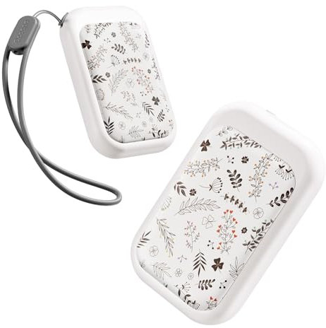 OCOOPA AI Magnetische Handwärmer Wiederaufladbar 2er Pack, 5000mAh Ultra-Dünner Elektrischer Taschen-Heizer, Geschenke für Damen & Herren, Weihnachten Geburtstag Winter Must-Have, UT4 Young