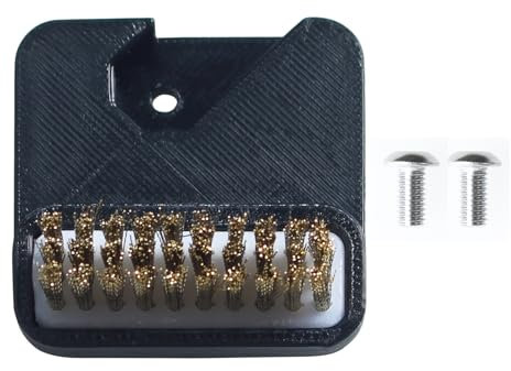 BCZAMD Prusa MK3S+ 3D Drucker Zubehör Upgraded Nozzle Brush Cleaning Kits: Kupferdraht Messingbürste Werkzeug zur Entfernung von MK3S Heater Block Hotend Düsen Schmutz und Filament Rückstand