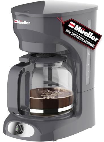 MUELLER HOME 12-Cup Drip Coffee Maker, Gray
