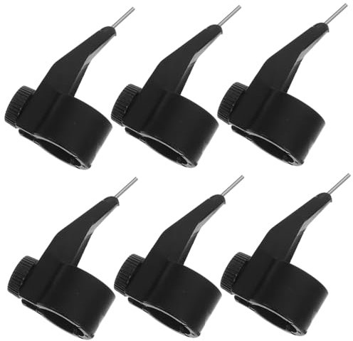 SOLUSTRE 6pcs Caulk Glue Filling Nozzle Auxiliary Tool Caulk Glue Nozzle Positioner for Tile Grout Sealer for Grouting Tools for Tiling Scenario