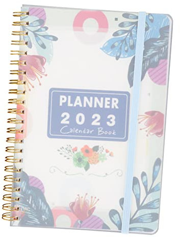 GETAJGHSD Terminplaner Notizbuch Für Effektives Zeitmanagement Akademischer Planer Mit Spiralbindung Für Schule Büro Und Reisen Hochwertiges Unbedruckte Seiten