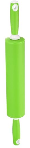 QUARKZMAN Mattarello In Silicone Per Cucina 20.5 Pollici Con Manico In Gomma Antiaderente Mattarello Piccolo Per Pasta Pizza Pasticceria Pasta Di Zucchero Cucina Verde