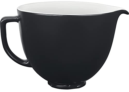 KitchenAid 5KSM2CB5BM Ceramic Bowl 4.8 L Matt Black 4.7 Litres