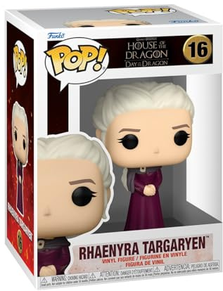 Funko POP! TV: House of the Dragon - Rhaenyra Targaryen | Offizielles Fantasy Merch - Vinyl Sammelfigur als Regal Deko - Geschenkidee zum Geburtstag für Fans und Sammler