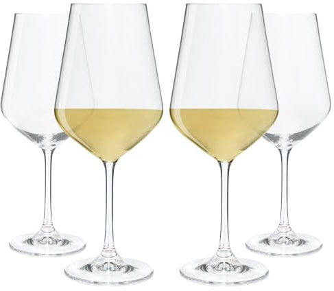 WUITOKI Calici Spritz Aperol, set da 4, 50cl, vetro, lavabili in lavastoviglie, cristallino, resistente, Aperitivo, Cocktail,