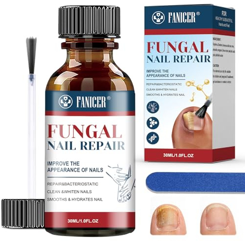 30ml Reparadores de Uñas Solución Con cepillos,Cuidado de Las Uñas,Cuidado Uñas Dañadas,Arregla Uñas Descoloridas,Calmar y Nutrir Las Uñas,Recupera un Aspecto Sano de Las Uñas