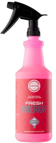 Infinity Wax Fresh Interior Cleaner 1L - Nettoyant intérieur Anti-bactérien Haute résistance, Faible moussant, Formule Multi-Surface pour Plastiques, Tissus et Tapis