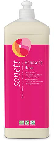 Sonett Handseife Rose, 1 Liter