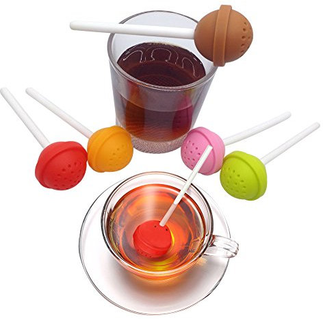5 pièces Silicone Passoire à thé/Boule à thé/à thé/filtre à thé/Thé Boules/Thé 422245945191 Unité/Thé/Filtre Passoire à Thé Tea Infuser à Thé pour Tasse, Mug, Tasse