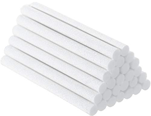 Boao 40 Bastoncini Ricarica per Filtro in Cotone Umidificatore Parti di Ricambio per Umidificatore Auto da Viaggio
