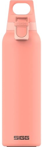 SIGG Hot & Cold ONE Light Shy Pink Thermo Trinkflasche (0.55 L), schadstofffreie und isolierte Trinkflasche, einhändig bedienbare Thermo-Flasche aus 18/8 Edelstahl