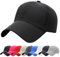 Baynetin Masche Baseball Kappe, Herren Atmungsaktive Schnell Trocknend Basecap, Mesh Freizeit UV Baseballmütze Verstellbar Sport Cap (Schwarz)