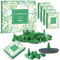 Scent-Hi Conos de Incienso Citronela 120 Conos - 8 Cajas x 15 Conos para Uso en Interiores Y Exteriores con 1 Plato de Cerámica, Conos de Incienso Natural para Jardín, Camping