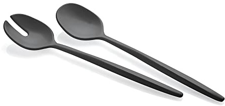 Guzzini 106152209 My Fusion Salatbesteck, Aluminium, Grau