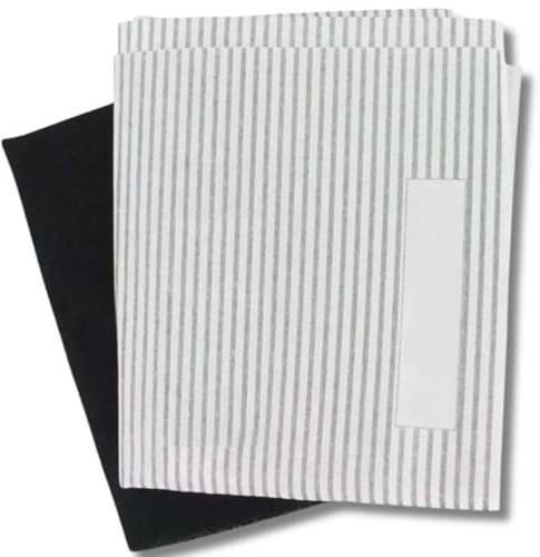 UTIZ Universal Cooker Hood Grease & Odour Filter Kit for Kitchen Extractor Fan Vent (2 Grease + 1 Odour Filter)