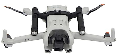 Drone Lights für DJI Mini 3 / Mini 3 Pro, LED Suchscheinwerfer für Nachtflug Zubehör (AAA batterie nicht enthalten)