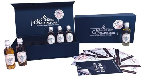 Coffret Dégustation Whisky Des Etats - Unis 6 x 40ml - En Solo Ou En Duo - Le Club Des Connaisseurs - Coffret Cadeau Homme