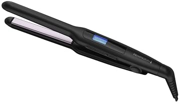 Remington 1/2 Flat Iron, Hair Straightener with Anti-Static Technology, 15-Second Heat Up & 60 Minute Auto Shut Off, 30% Longer Ceramic Floating Plates, Titanium + Ceramic Coating